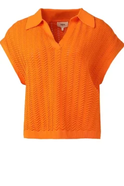 Ajour Top Perikel | Orange... | Suncoo | Little Soho
