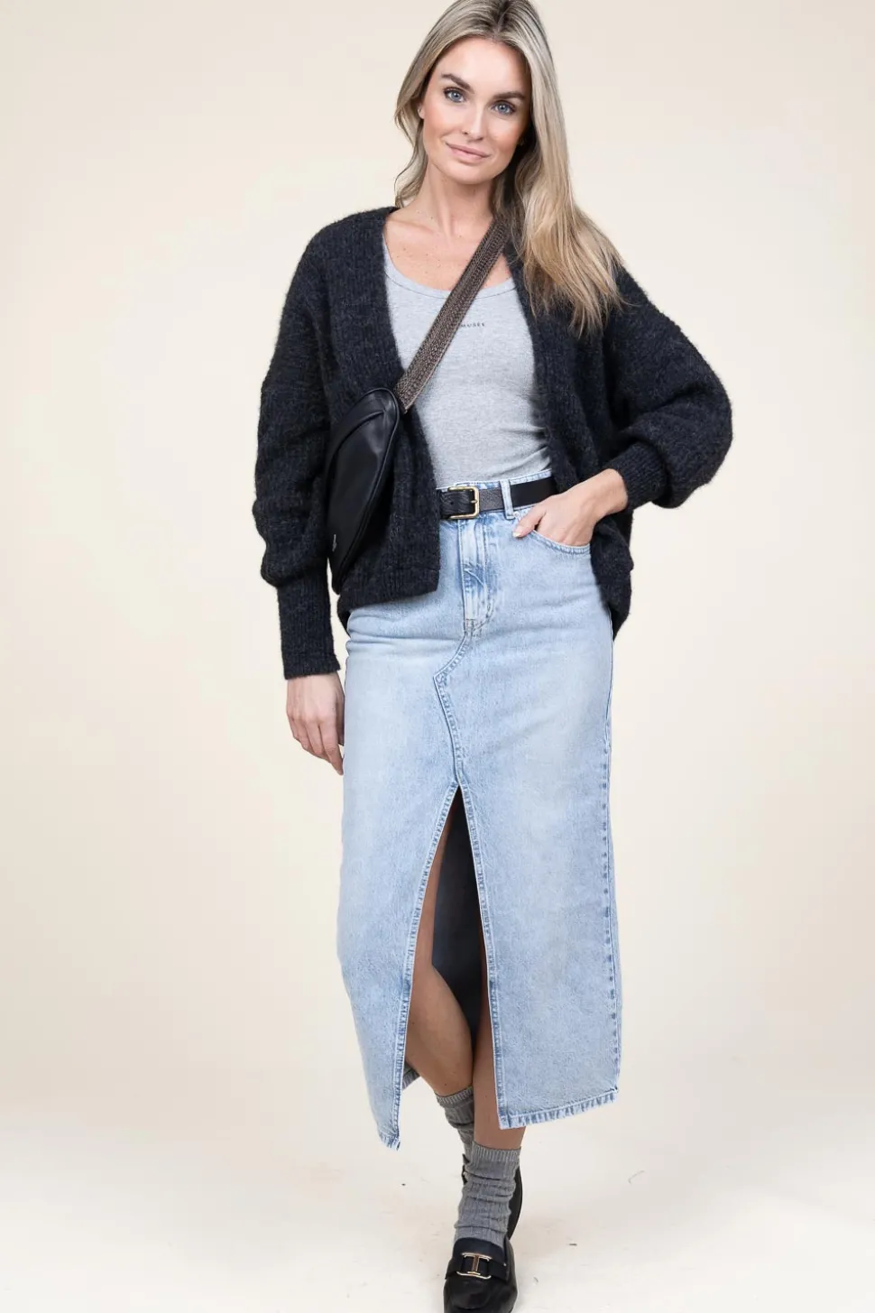 Baby Rib Top Siv | Grey... | Copenhagen Muse | Little Soho