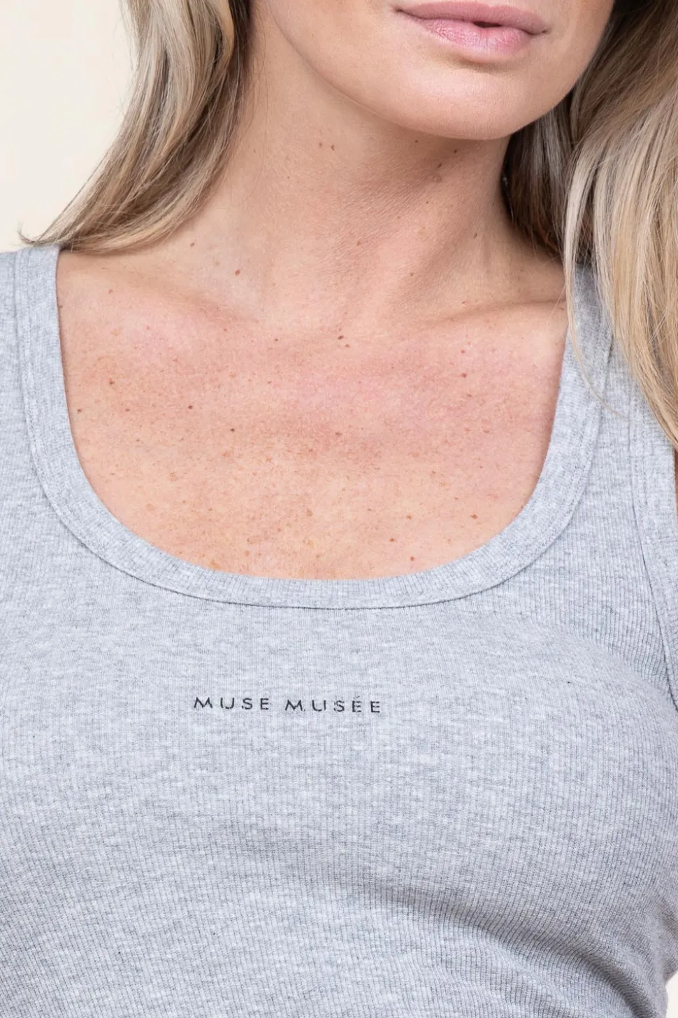Baby Rib Top Siv | Grey... | Copenhagen Muse | Little Soho