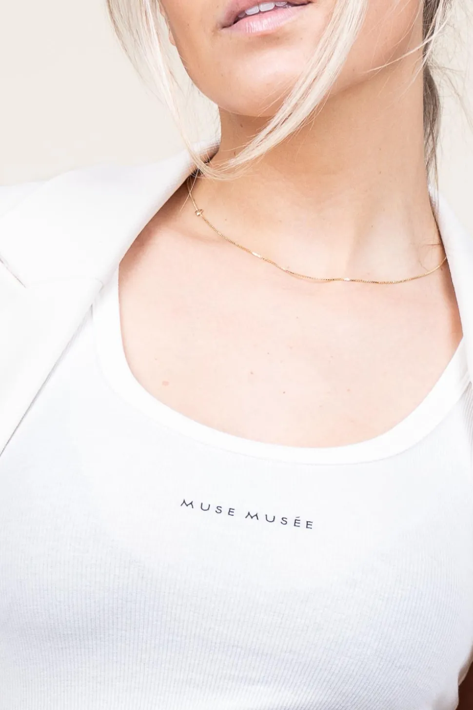 Baby Rib Top Siv | Natural... | Copenhagen Muse | Little Soho