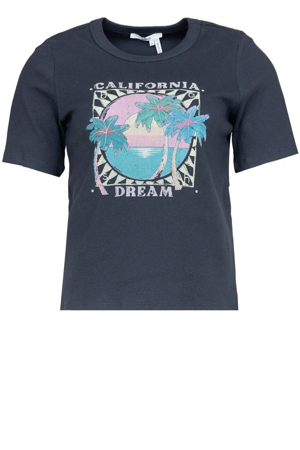 Babyrib T-Shirt With Print Cerena | Black... | Ba&Sh | Little Soho