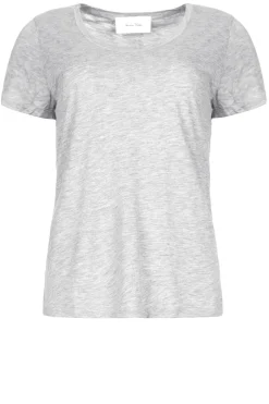 Basic Round Neck T-Shirt Jacksonville | Grey... | American Vintage | Little Soho