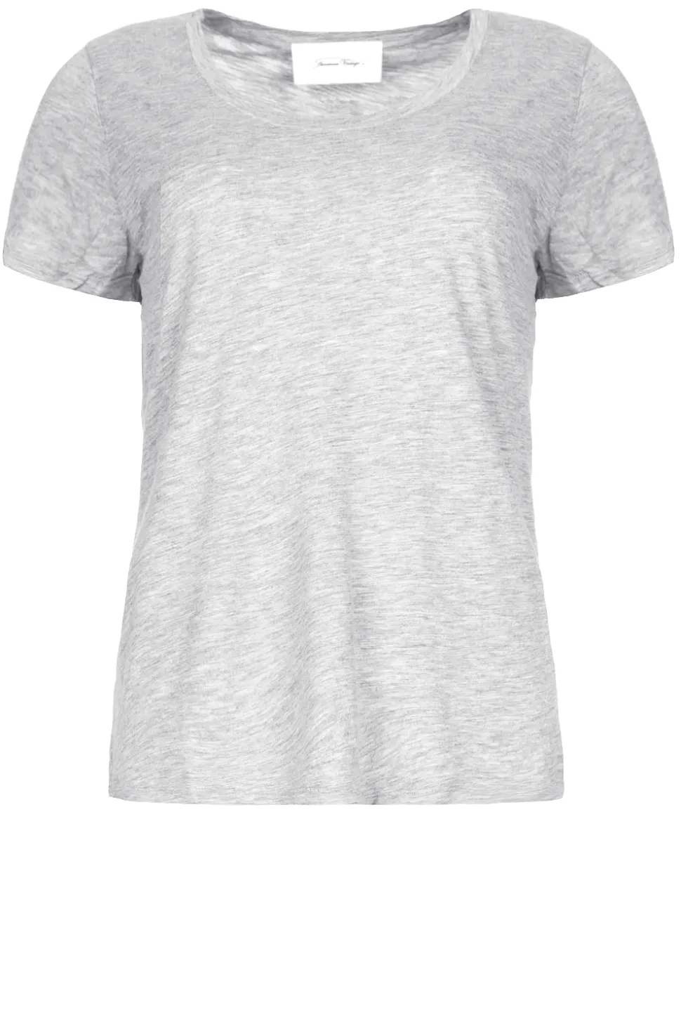 Basic Round Neck T-Shirt Jacksonville | Grey... | American Vintage | Little Soho