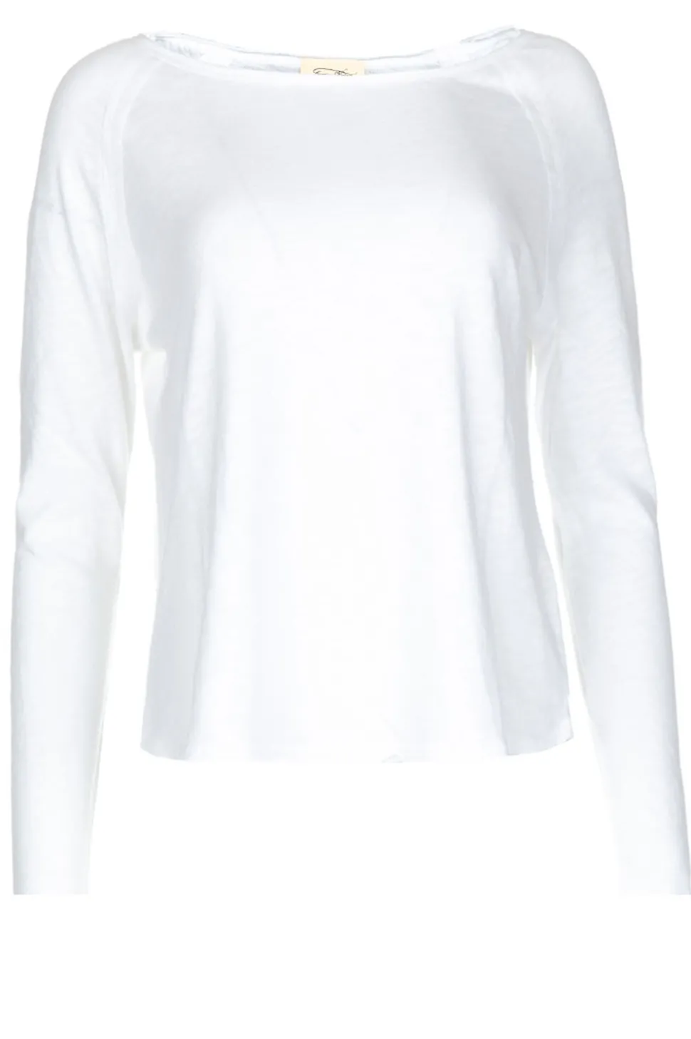 Basic Round Neck T-Shirt Sonoma | White... | American Vintage | Little Soho