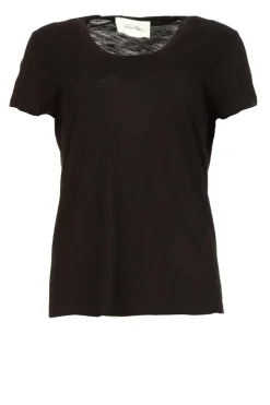 Basic T-Shirt With Round Neck Jacksonville | Black... | American Vintage | Little Soho