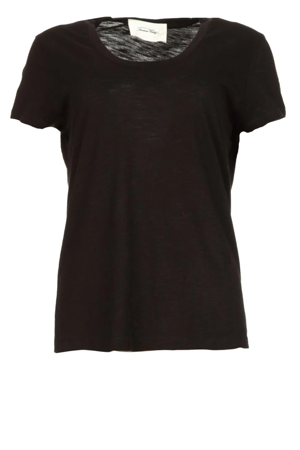 Basic T-Shirt With Round Neck Jacksonville | Black... | American Vintage | Little Soho