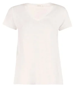 Basic V-Neck T-Shirt Jacksonville | White... | American Vintage | Little Soho