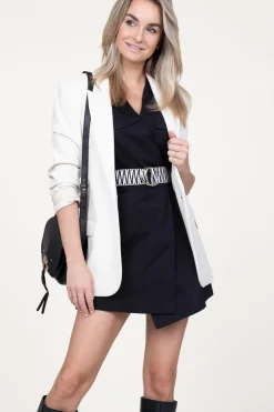 Belted Poplin Dress Relmarr | Black... | Kocca | Little Soho
