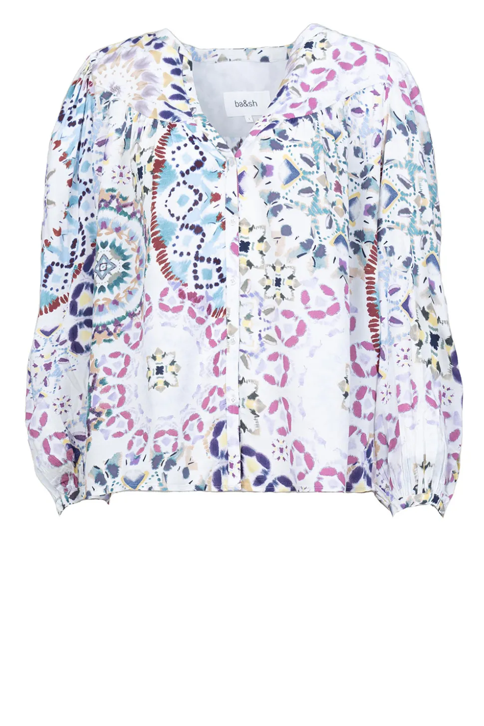 Blouse With Print Luigi | Multi... | Ba&Sh | Little Soho