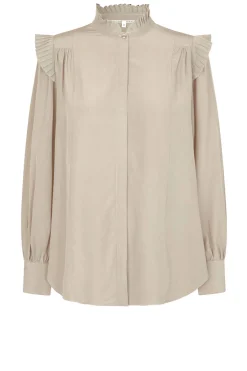 Blouse With Ruffles Kaia | Natural... | Second Female | Little Soho