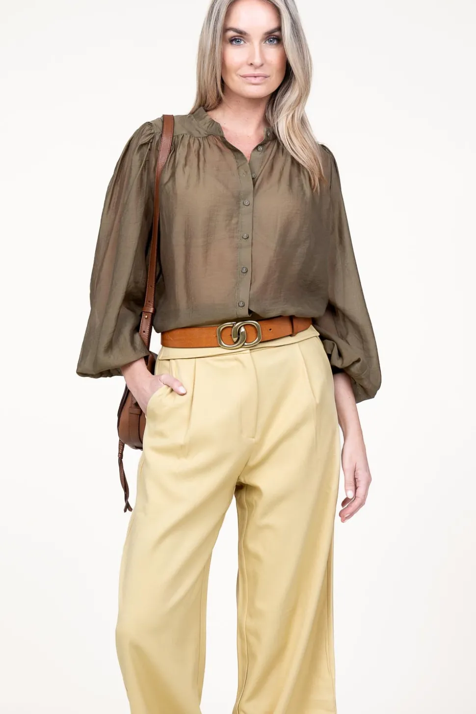 Blouse Zoya | Green... | Aaiko | Little Soho