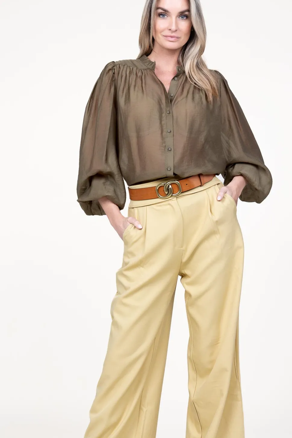 Blouse Zoya | Green... | Aaiko | Little Soho