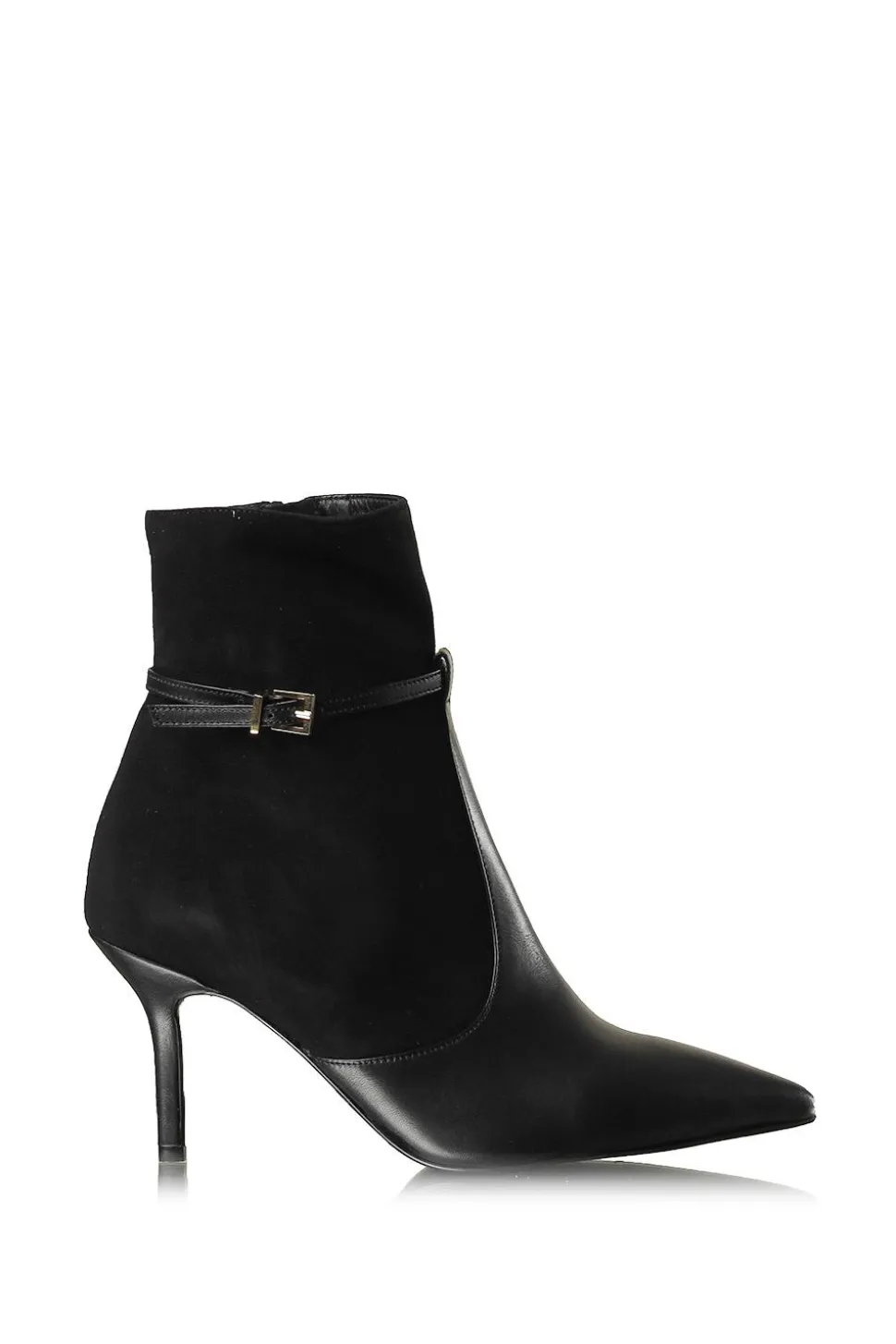 Boots With Belt Detail Retro | Black... | Est'Seven | Little Soho