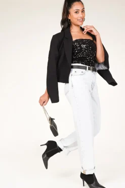 Boots With Belt Detail Retro | Black... | Est'Seven | Little Soho