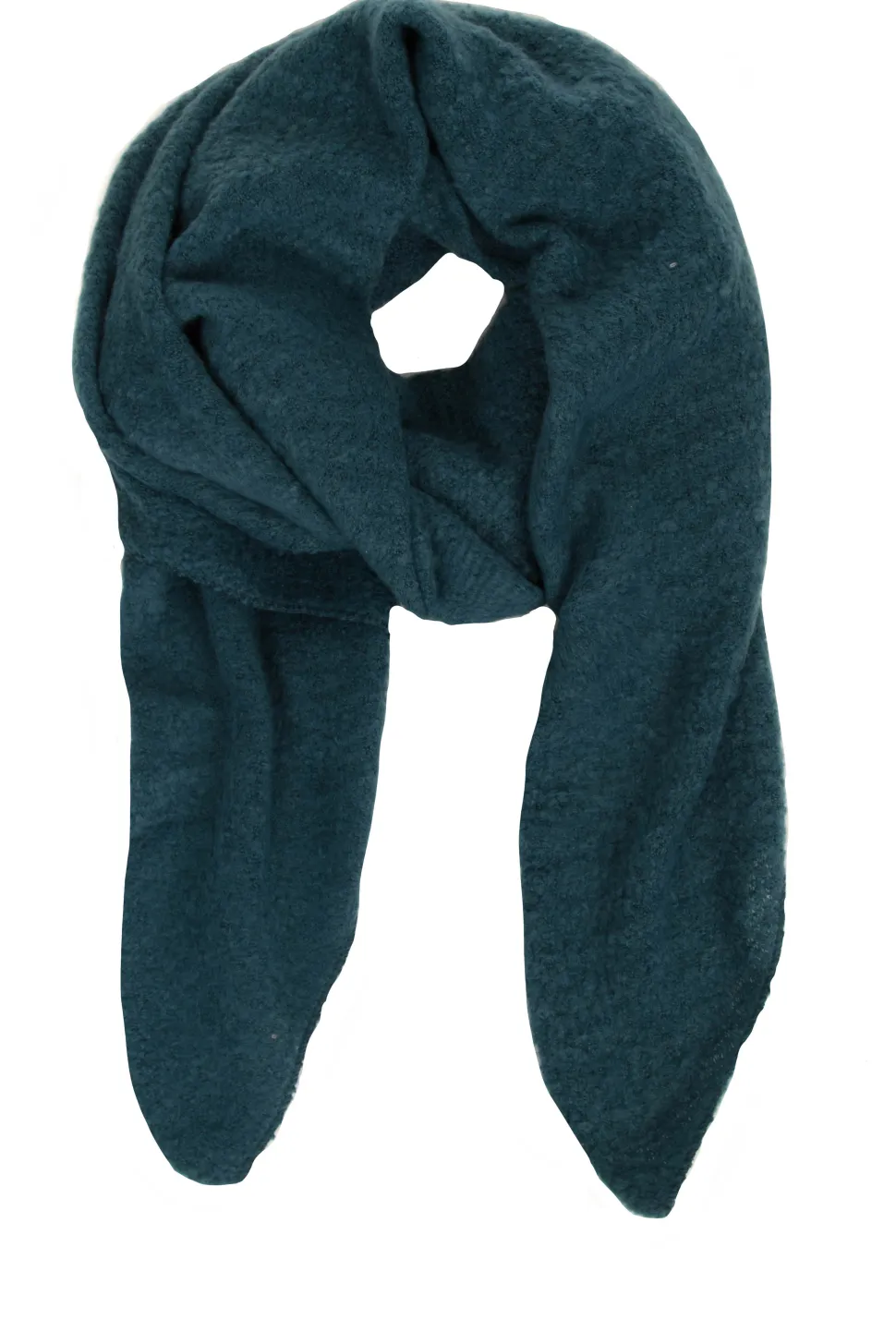Boucle Scarf Aria | Denim Blue... | Little Soho | Little Soho