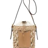 Braided Bucket Bag Soana Big | Natural... | Gianni Chiarini | Little Soho