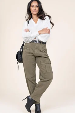 Cargo Pants Maroon | Green... | Ba&Sh | Little Soho