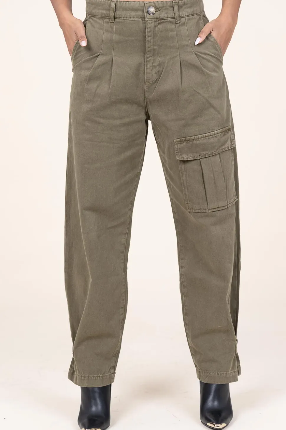 Cargo Pants Maroon | Green... | Ba&Sh | Little Soho