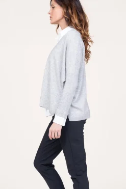 Cashmere Sweater Camille | Grey... | Absolut Cashmere | Little Soho