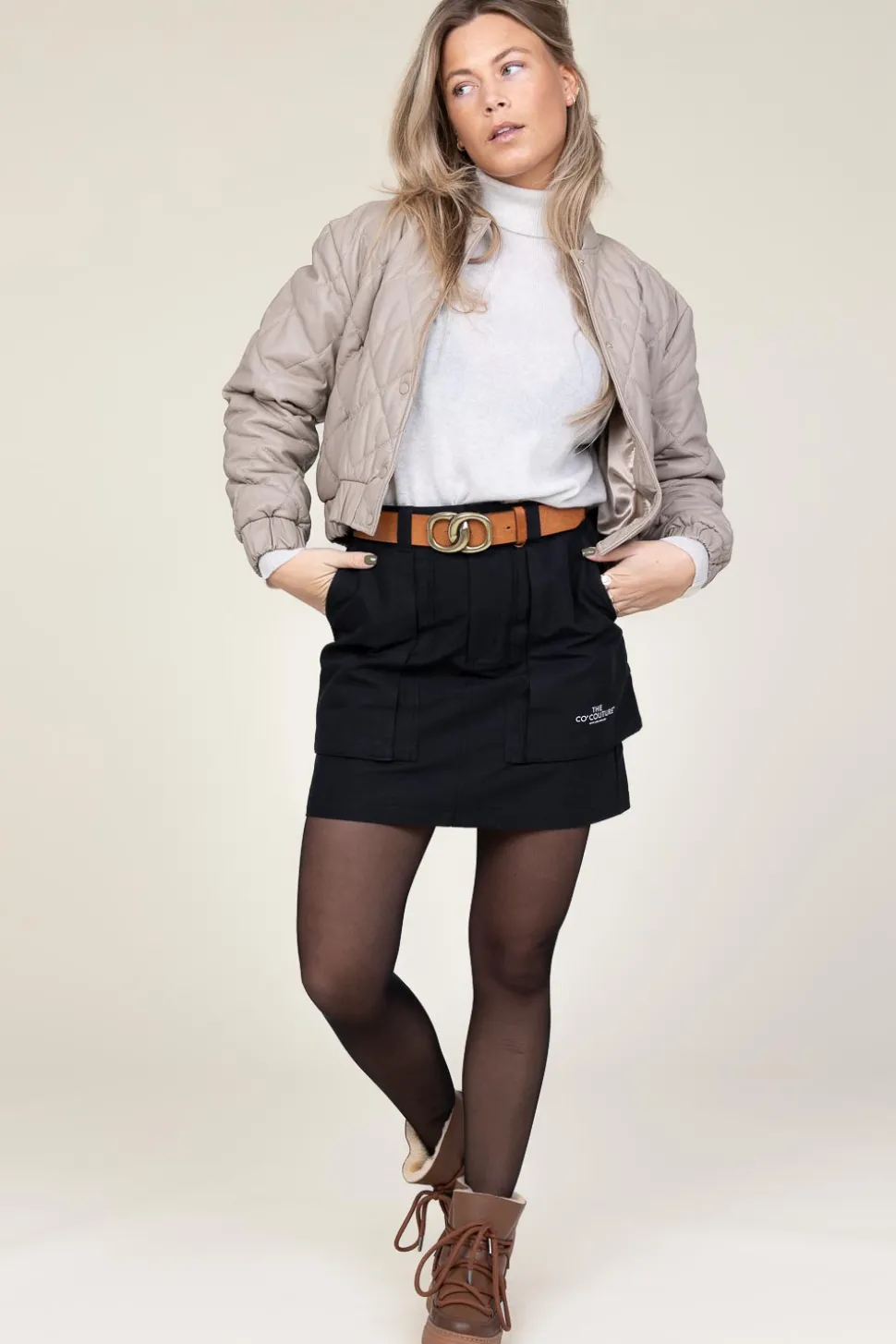 Cashmere Turtleneck Clara | Natural... | Absolut Cashmere | Little Soho