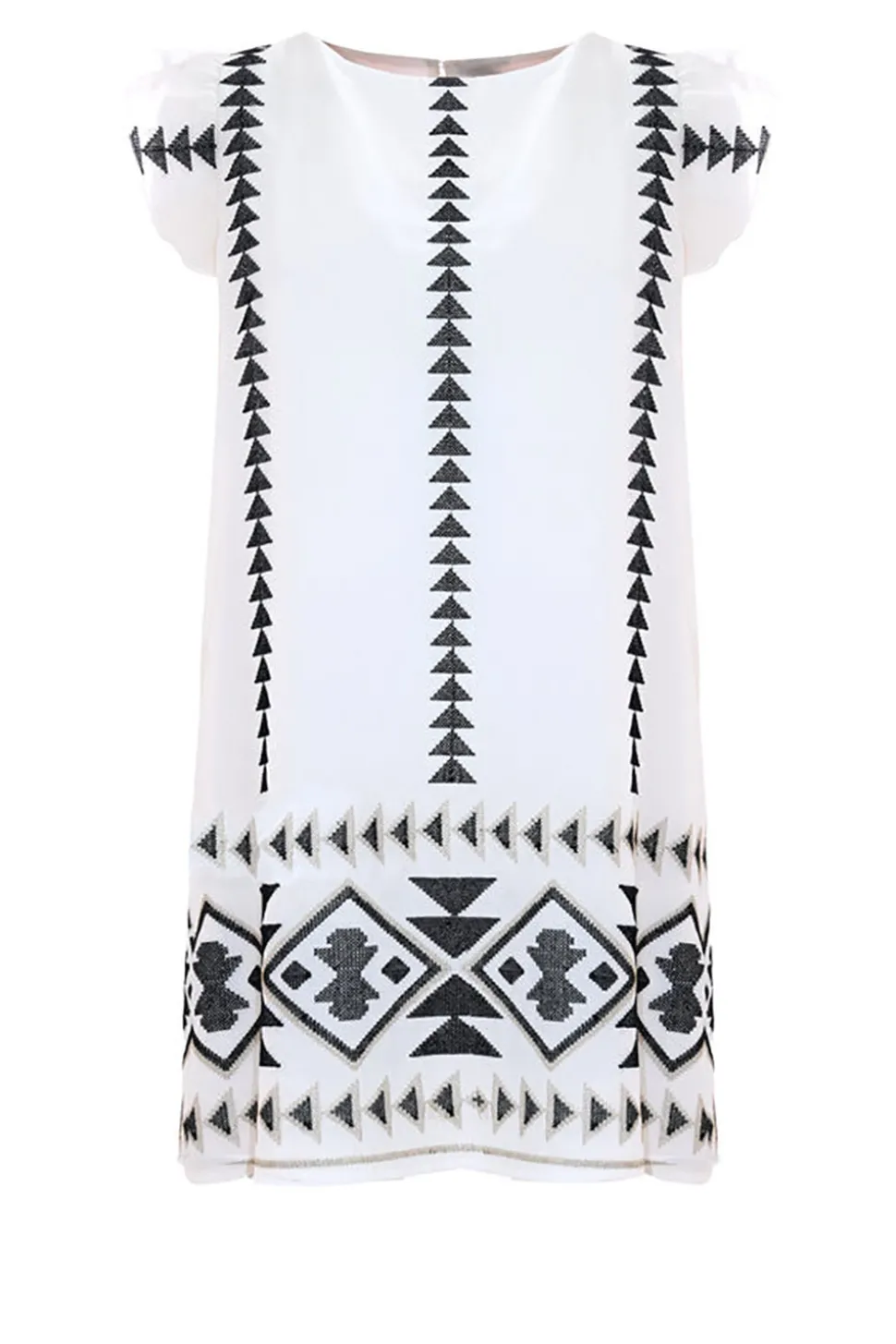 Cotton Embroidery Dress Bettina | Black & White... | Kocca | Little Soho