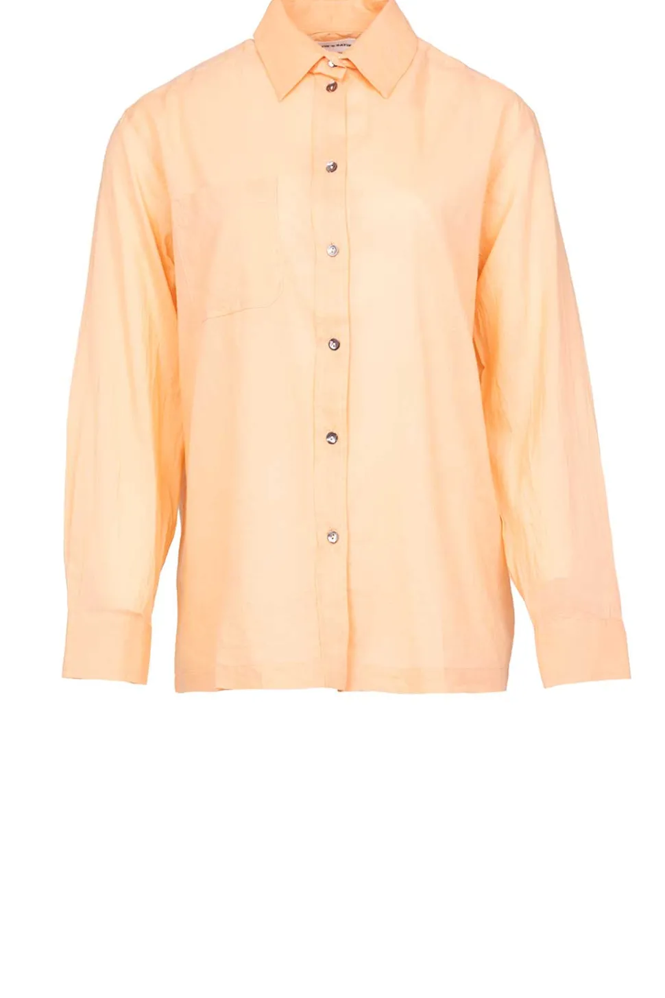 Cotton Voile Blouse Anna | Orange... | Antik Batik | Little Soho