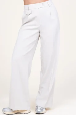 Crepe Trousers Zach | Natural... | Dante 6 | Little Soho