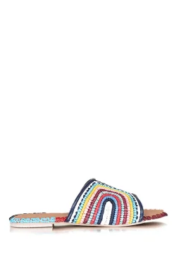 Crochet Flip-Flops Betty | Multi... | Toral | Little Soho