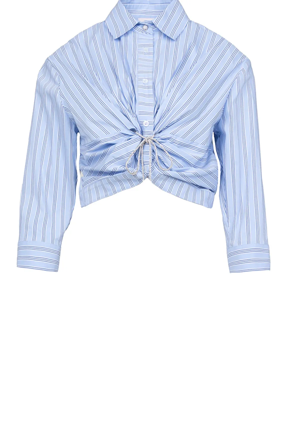 Cropped Blouse Battaglia | Blue... | Liu Jo | Little Soho