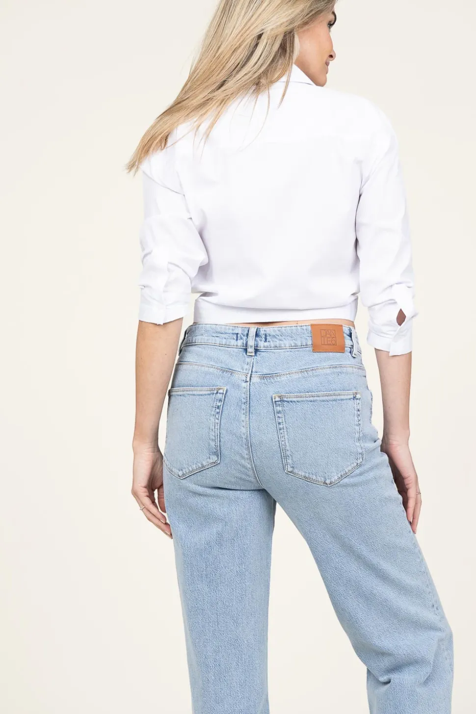 Cropped Blouse Battaglia | White... | Liu Jo | Little Soho