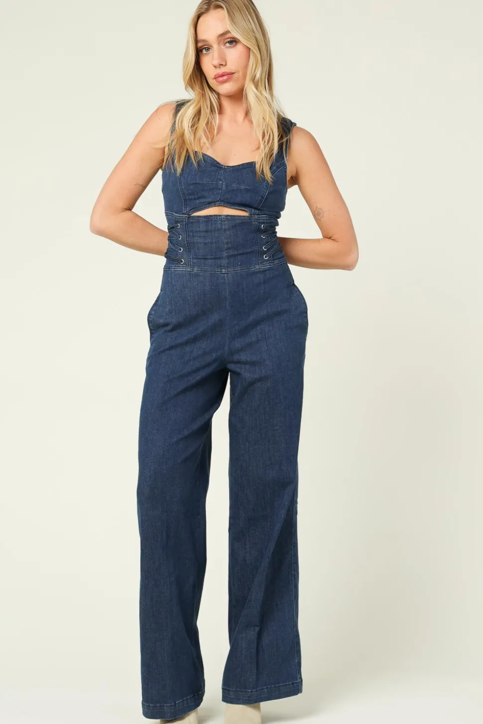 Denim Jumpsuit Lizrael | Blue... | Liu Jo | Little Soho