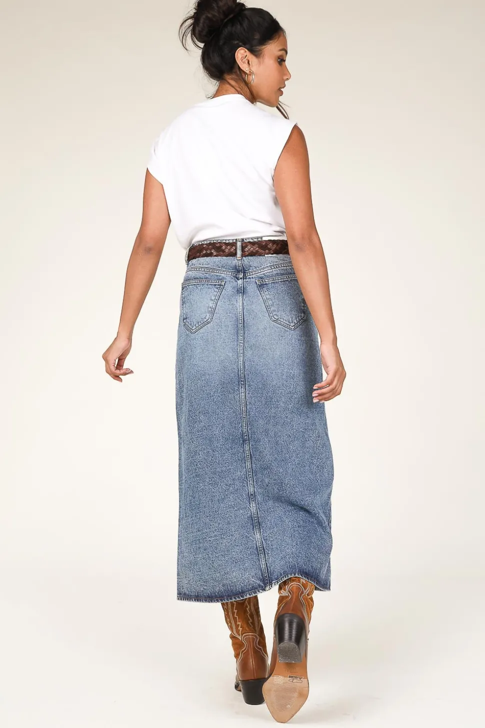Denim Skirt Vika | Blue... | Co'Couture | Little Soho