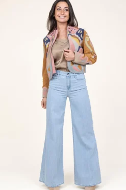 Denim Wide Leg Jeans Mumbai | Blue... | March23 | Little Soho