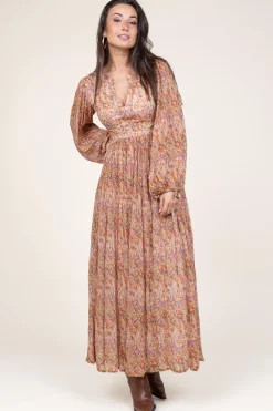 Dress With Cut-Outs Ratacha | Orange... | Berenice | Little Soho
