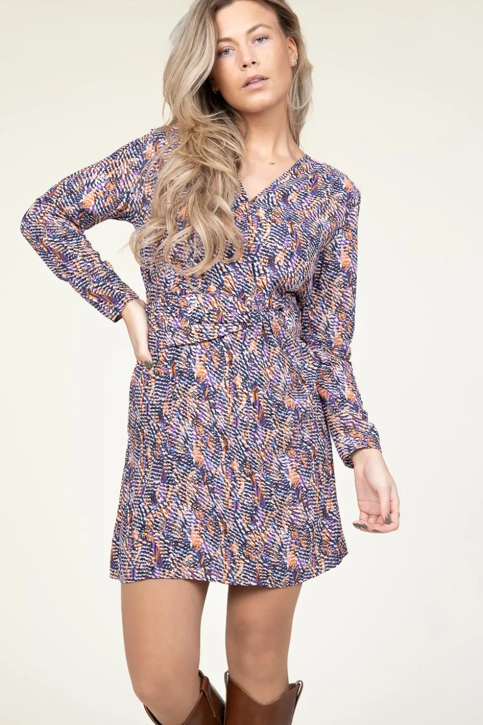 Dress With Print Dorlia | Multi... | Dante 6 | Little Soho