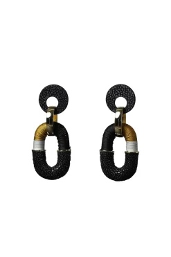 Earring Saphira Duo | Black... | Barong Barong | Little Soho