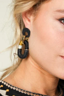 Earring Saphira Duo | Black... | Barong Barong | Little Soho