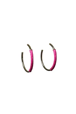 Earrings Saphira Basic Medium | Pink... | Barong Barong | Little Soho