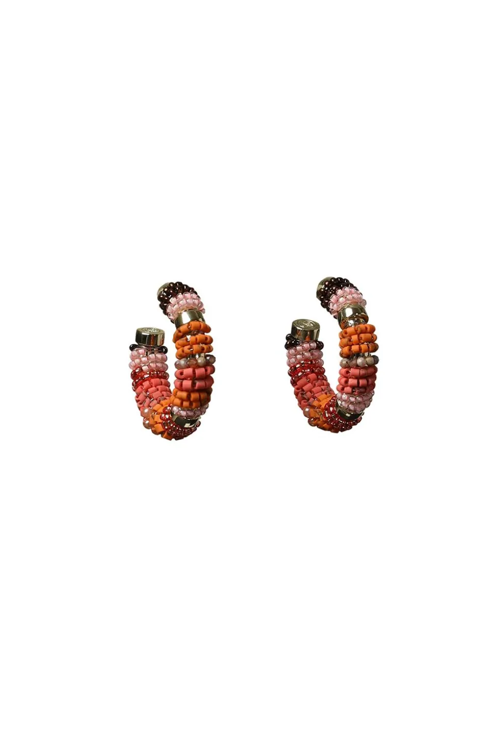 Earrings Saphira Beads Small | Orange... | Barong Barong | Little Soho
