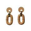 Earrings Saphira Duo | Beige... | Barong Barong | Little Soho