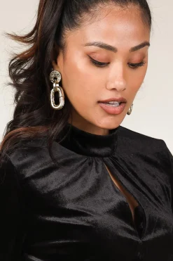 Earrings Saphira Duo | Gold... | Barong Barong | Little Soho