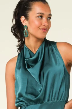Earrings Saphira Duo | Green... | Barong Barong | Little Soho