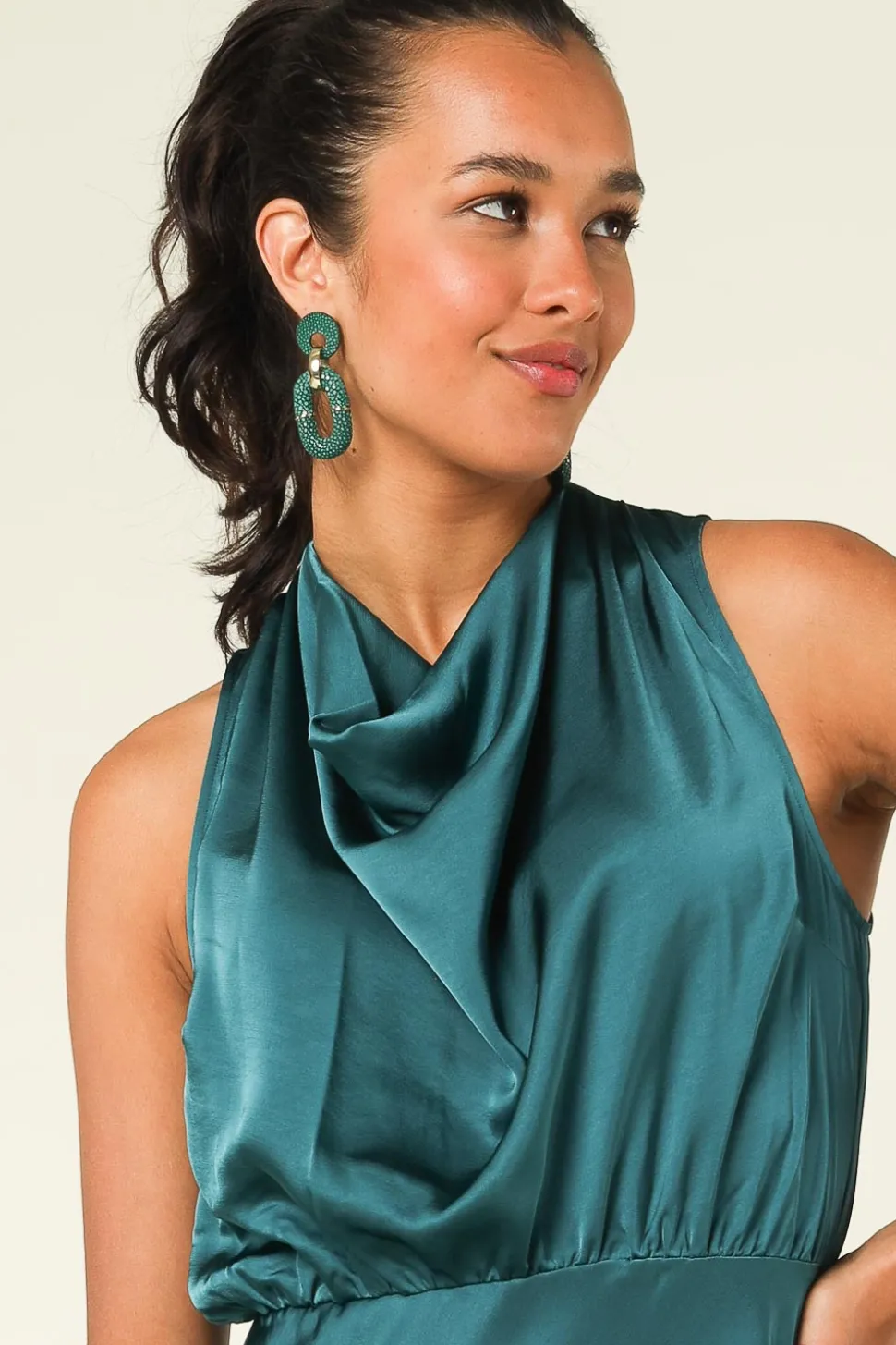 Earrings Saphira Duo | Green... | Barong Barong | Little Soho