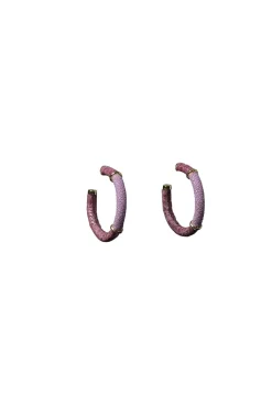 Earrings Saphira Full Moon Small | Purple... | Barong Barong | Little Soho