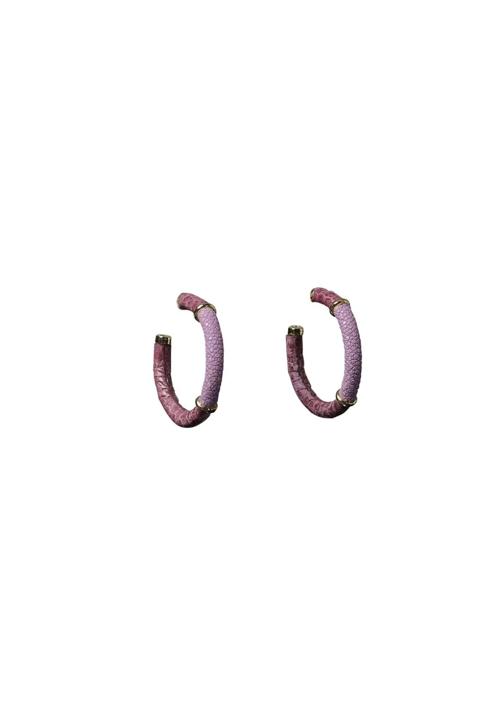 Earrings Saphira Full Moon Small | Purple... | Barong Barong | Little Soho