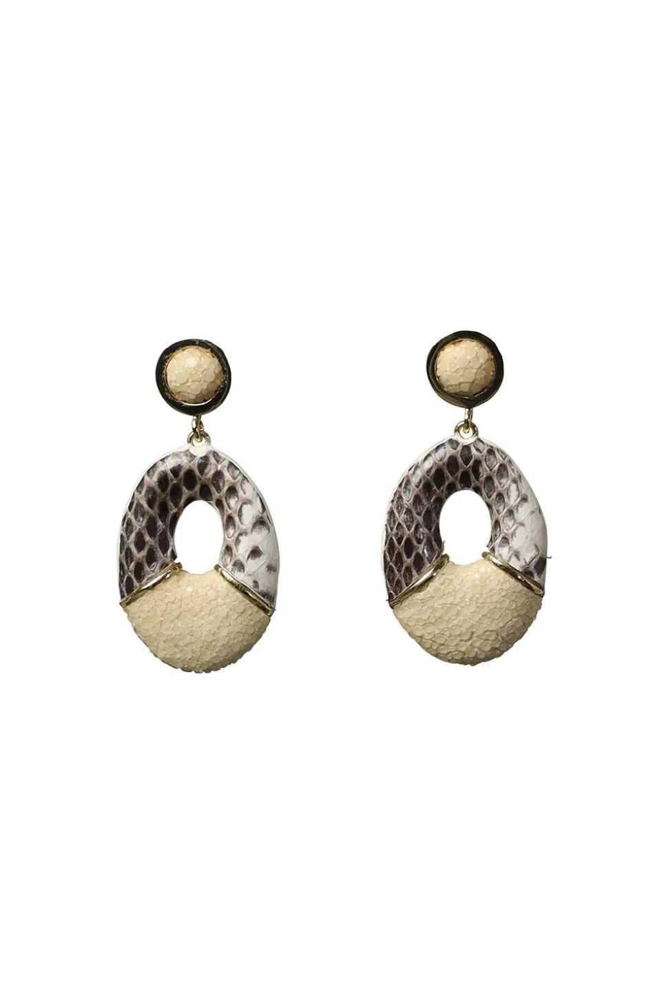 Earrings Saphira Happy Ufo | Natural... | Barong Barong | Little Soho