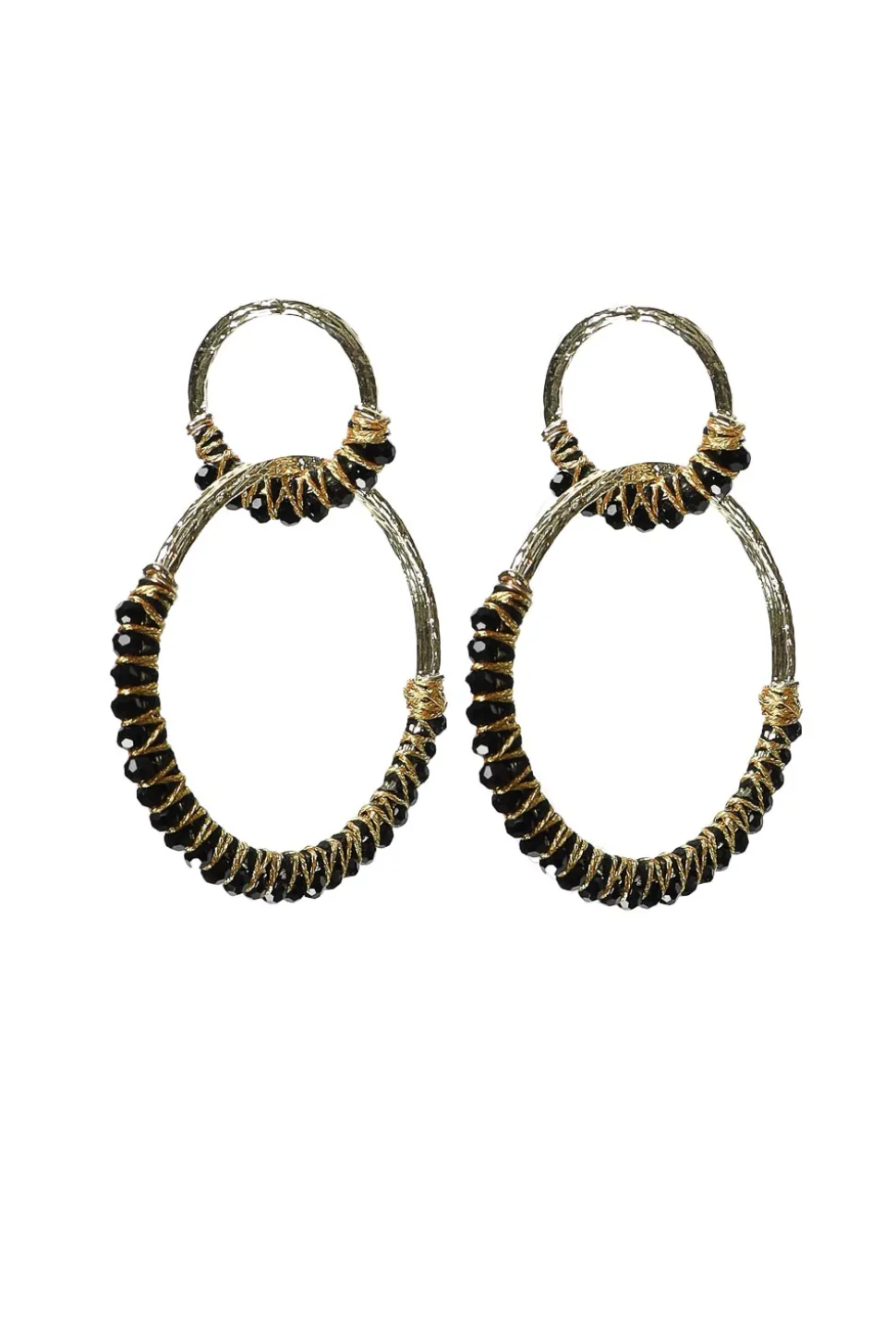 Earrings Saphira Twin | Black... | Barong Barong | Little Soho