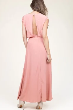 Ecovero Maxi Dress Yaramo | Pink... | Louizon | Little Soho