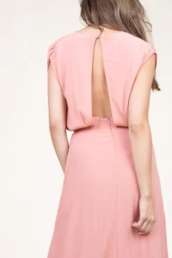 Ecovero Maxi Dress Yaramo | Pink... | Louizon | Little Soho