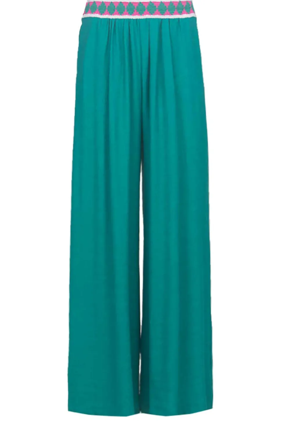 Eco Viscose Pants Ilem | Green... | Louizon | Little Soho